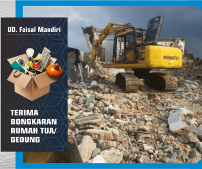 ud faisal mandiri - layanan bongkaran rumah tua